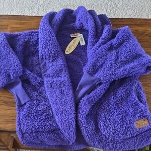 Nordic Beach Exotic Violet Jacket Wrap. NWT. One Size Fits All